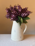 Realistic Faux Lilac Stem – Soft Mauve
