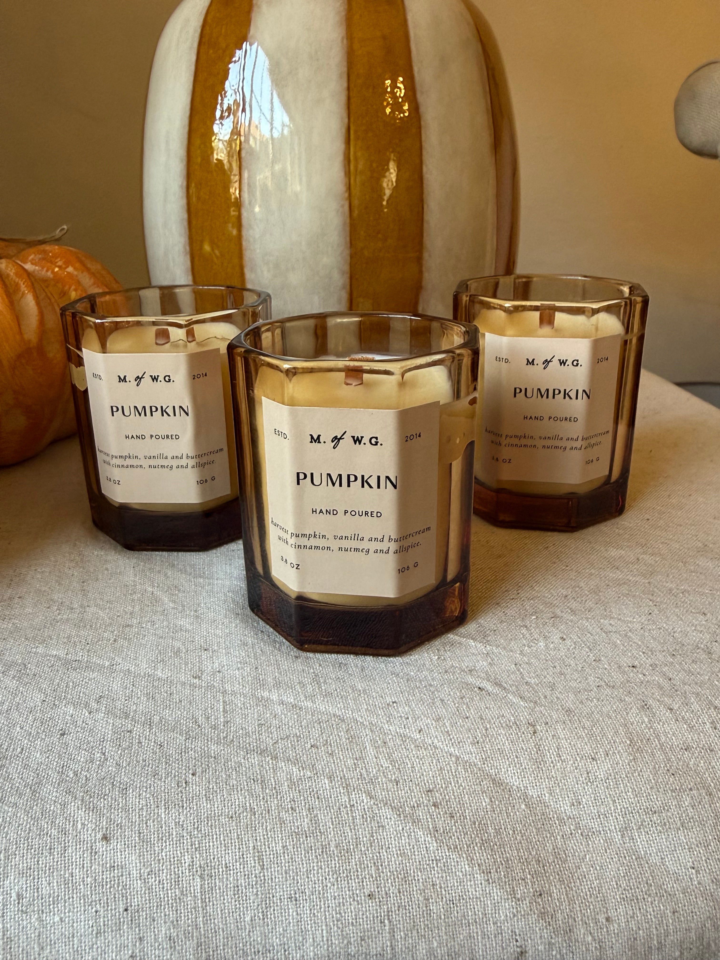 Pumpkin Hand Poured Candle | 100g
