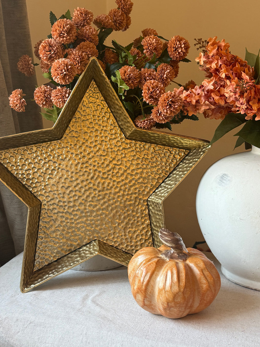 Gold Star Decorative Tray
