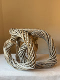 Natural Wicker Heart Decoration