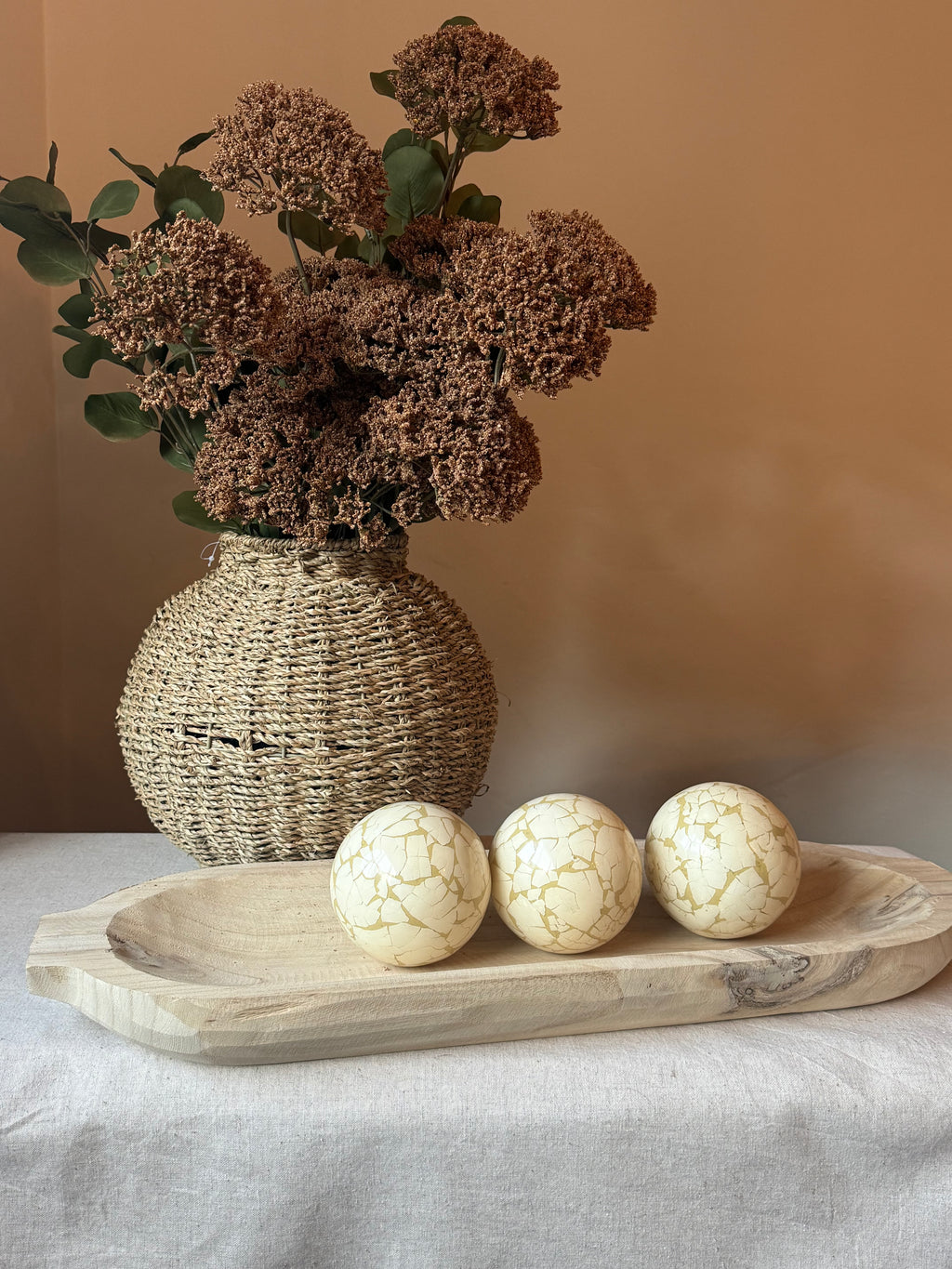 Natural Woven Seagrass Vase