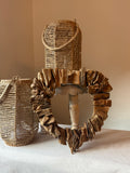 Rustic Driftwood Style Heart Wall Décor