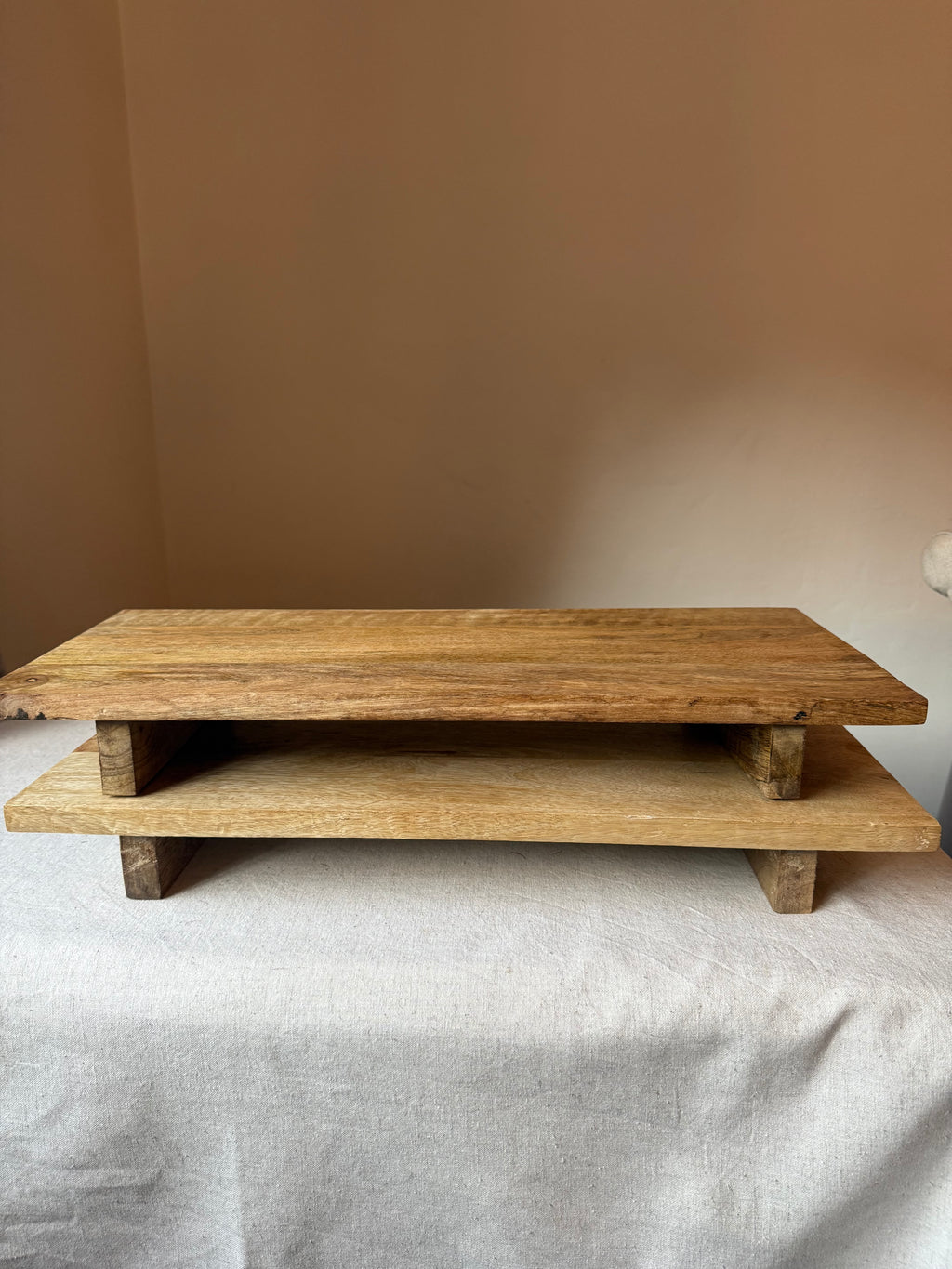 Rustic Wooden Display Riser
