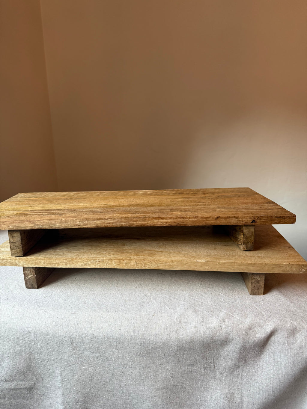 Rustic Wooden Display Riser