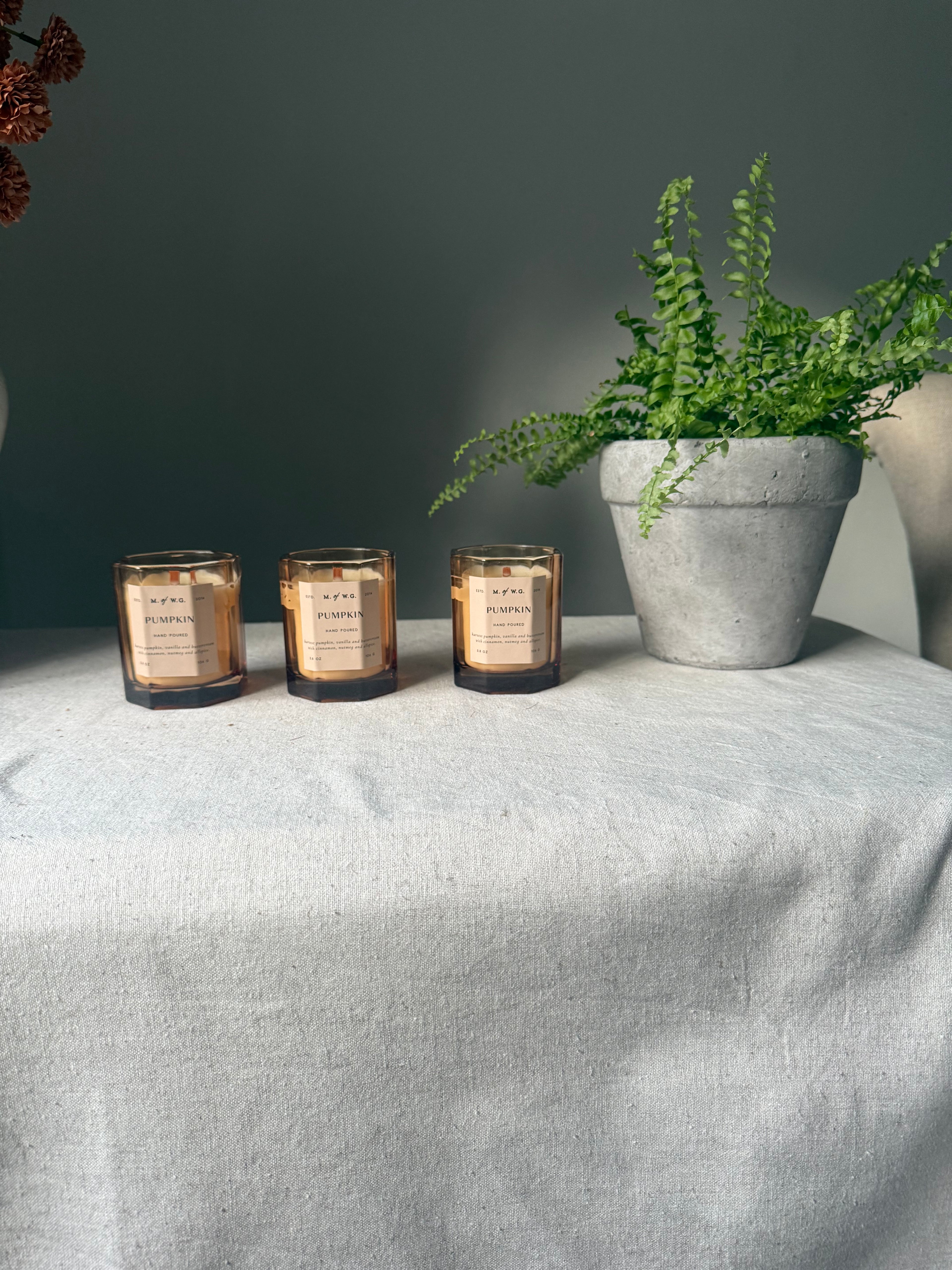 Pumpkin Hand Poured Candle | 100g