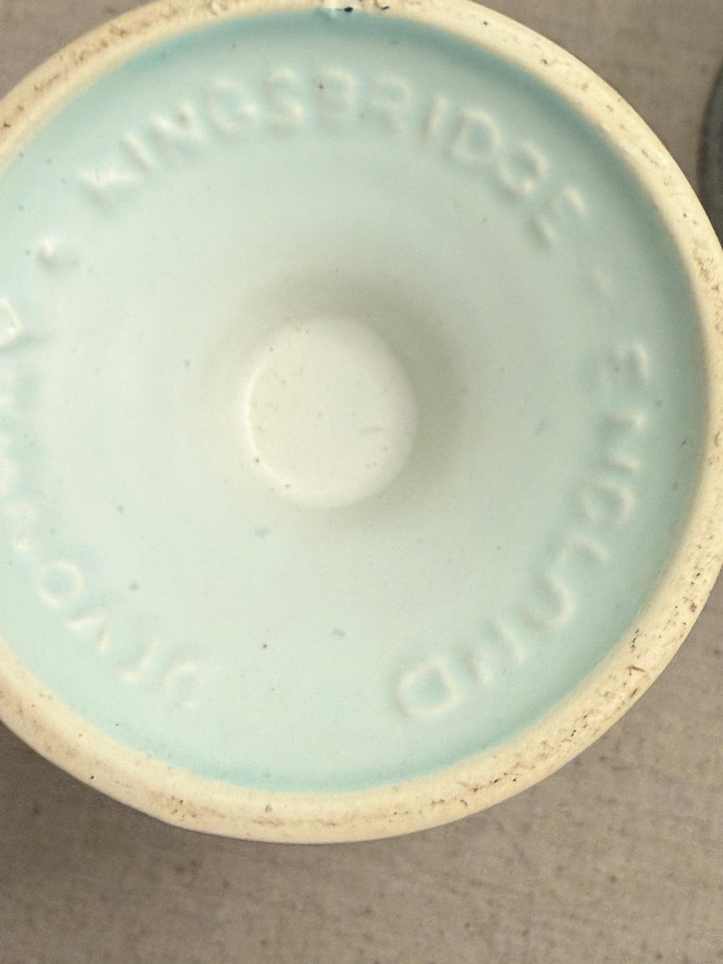 Vintage Devonshire Pottery White Ceramic Urn Vase