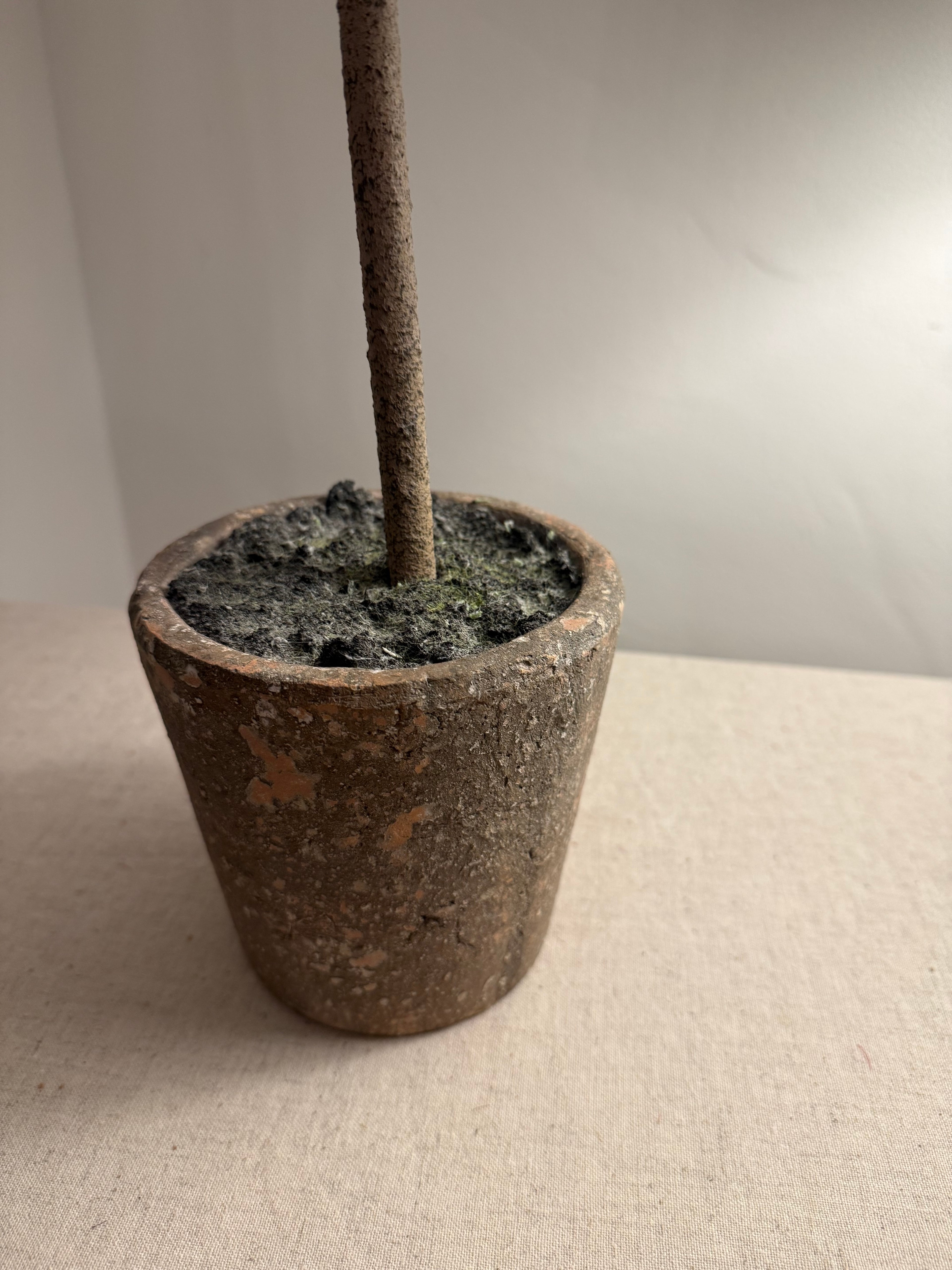 Faux Olive Tree in Rustic Terracotta-Effect Pot